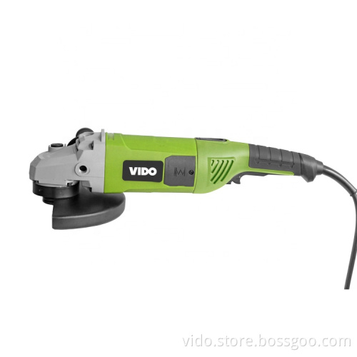 VIDO professional rotary handle strong power longer life 2600w 230mm 9 inch angle grinder tools